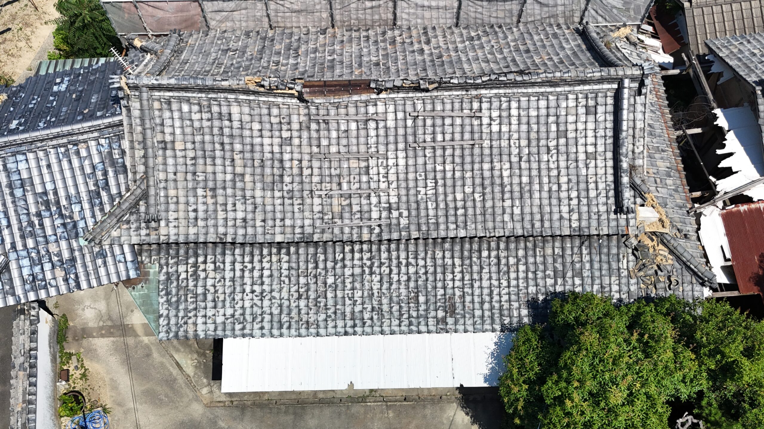 ドローン高所撮影点検